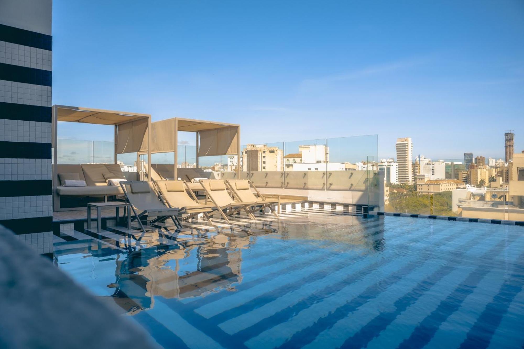 巴兰基亚 Faranda Collection Barranquilla, A Member Of Radisson Individuals酒店 外观 照片 Rooftop pool