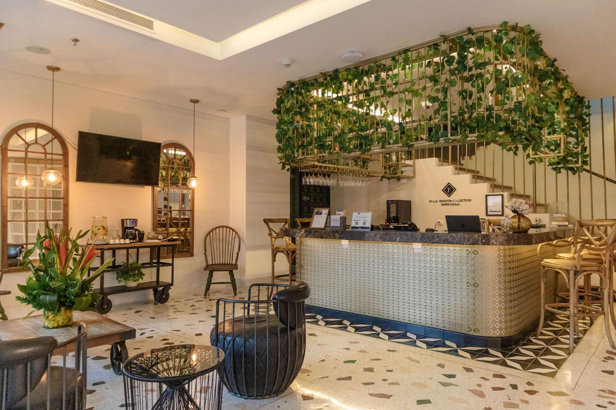 巴兰基亚 Faranda Collection Barranquilla, A Member Of Radisson Individuals酒店 外观 照片 Reception